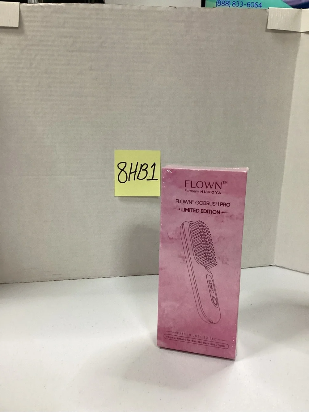 Gobrush Pro Limited Edition Heated Hair Brush - Pink